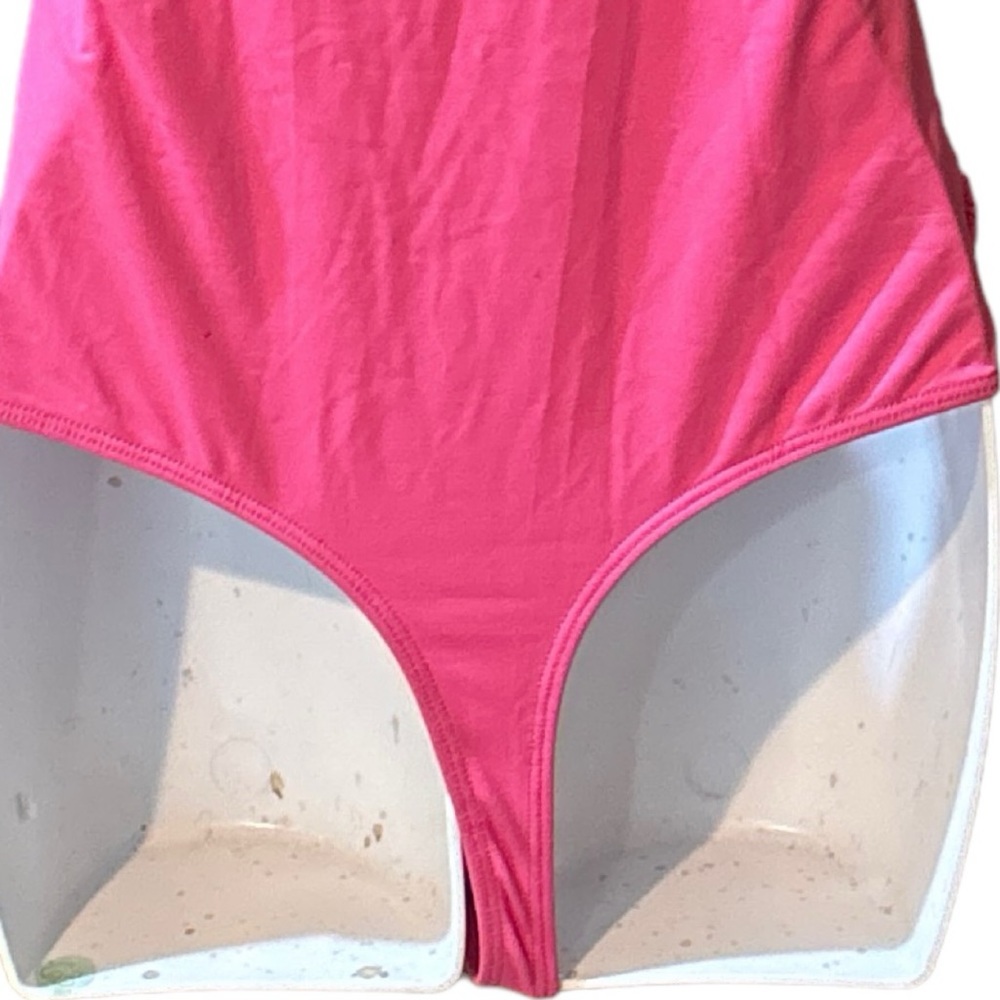 Studio F Chain Strap Ruched Bodysuit - Picture 11 of 16